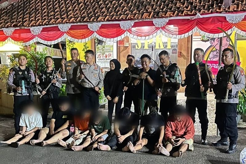 Mau Tawuran Diciduk Polisi, Remaja Tanggung Ini&nbsp;Lemes