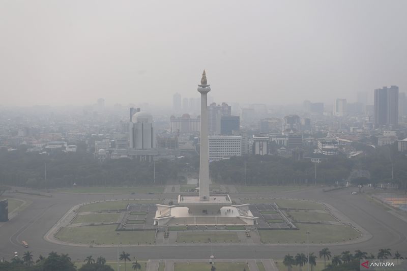 Duh, Kualitas Udara Jakarta Hari Ini Terburuk Keenam&nbsp;Dunia